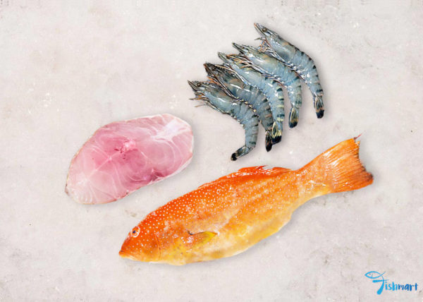 Steamboat Set 2 (Red Grouper, Ang Go Li & Tiger Prawns) – FishMart